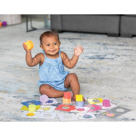 Puzzle di forme - INFANTINO - 315195 - Sensoriale - 24 pezzi