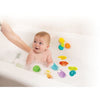 Set da bagno - INFANTINO - 315341 - 11 pezzi - Silicone