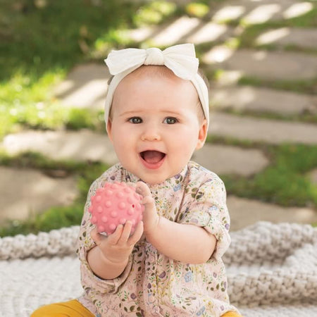 INFANTINO Set di 10 palline sensoriali multicolori