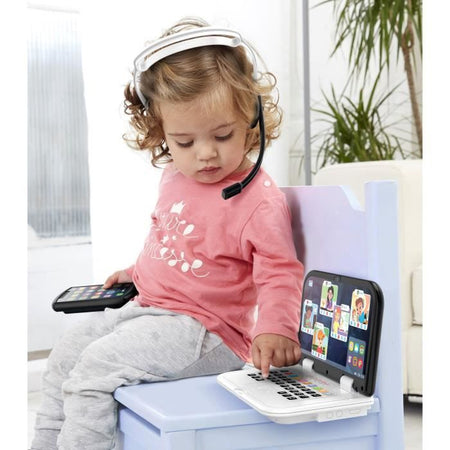 Kit di telelavoro - KD - Il mio primo kit di telelavoro - Effetti di luce e suoni realistici per 18 mesi