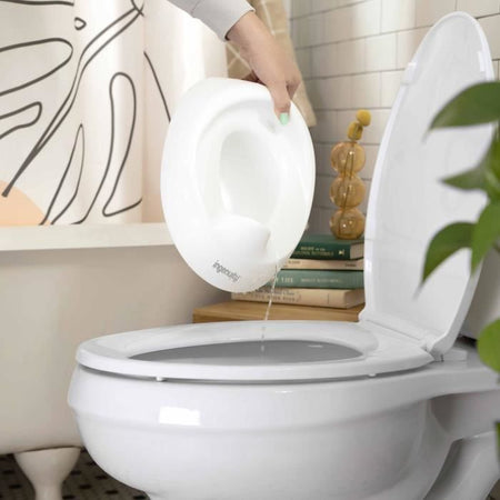 Sedile per vasino INGENUITY con ciotola rimovibile, antiscivolo, seduta ergonomica
