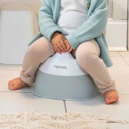 Sedile per vasino INGENUITY con ciotola rimovibile, antiscivolo, seduta ergonomica