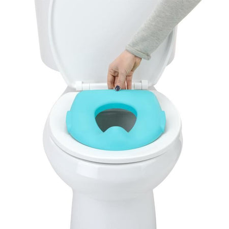 BABY EINSTEIN Riduttore vasino e WC 2 in 1, Innovativo sistema per usare il vasino, Scarico con musica