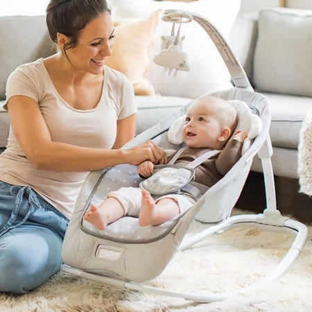 INGEGNO Sdraietta automatica oscillante - Cuddle Lamb