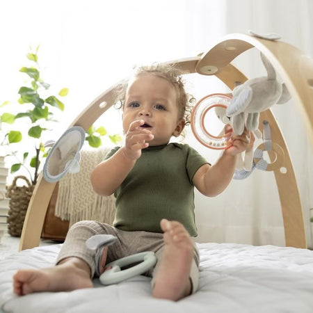 Tappetino gioco INGENUITY Cozy Spot  Piumino reversibile Activity Gym - Loamy