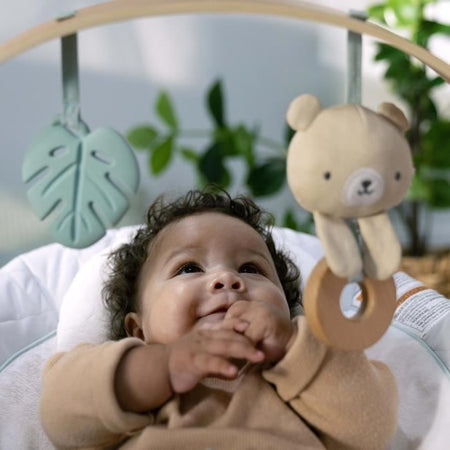 INGENUIT Nate the Pooh Sdraietta con arco gioco in legno
