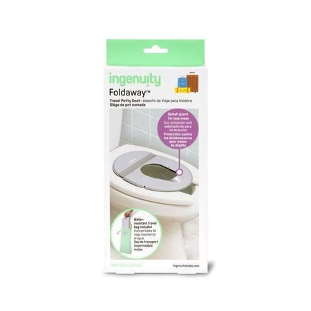 INGENUITY Riduttore universale per WC portatile per bambini, neonati, da viaggio o in movimento. Borsa inclusa, pieghevole.