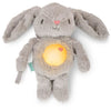 Luce notturna per bambini INGENUITY, peluche a forma di coniglio, peluche Sylvie, risponde al pianto del bambino, musicale, luminosa, rumore bianco e clip per ciuccio