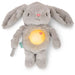 Luce notturna per bambini INGENUITY, peluche a forma di coniglio, peluche Sylvie, risponde al pianto del bambino, musicale, luminosa, rumore bianco e clip per ciuccio