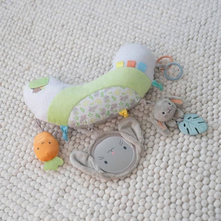 Tappetino da gioco per bambini INGENUITY Sylvi per il tempo a pancia in giù con giocattoli multisensoriali