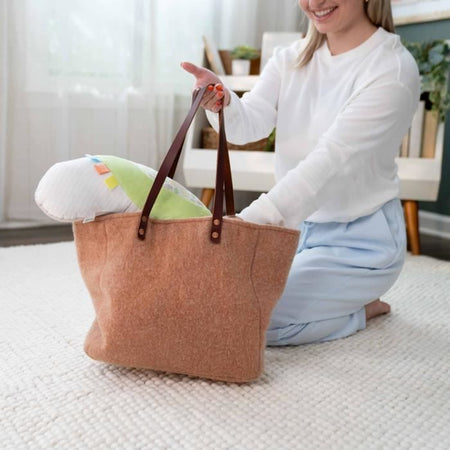 Tappetino da gioco per bambini INGENUITY Sylvi per il tempo a pancia in giù con giocattoli multisensoriali