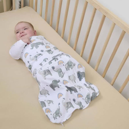 INGENUITY, Swaddling Bag, sacco nanna Lunes, per mezza stagione TOG 1. Regolabile da 3 a 6 mesi, certificato Oeko-Tex