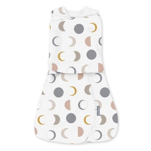 INGENUITY, Swaddling Bag, sacco nanna Lunes, per mezza stagione TOG 1. Regolabile da 3 a 6 mesi, certificato Oeko-Tex