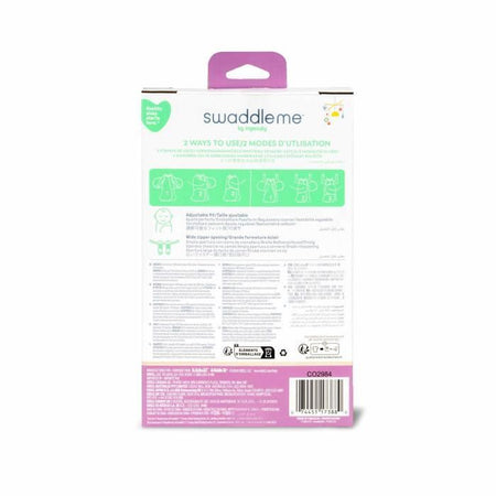 INGENUITY, Swaddling Bag, sacco nanna Lunes, per mezza stagione TOG 1. Regolabile da 3 a 6 mesi, certificato Oeko-Tex