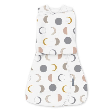 INGENUITY, Swaddling Bag, sacco nanna Lunes, per mezza stagione TOG 1. Regolabile da 3 a 6 mesi, certificato Oeko-Tex