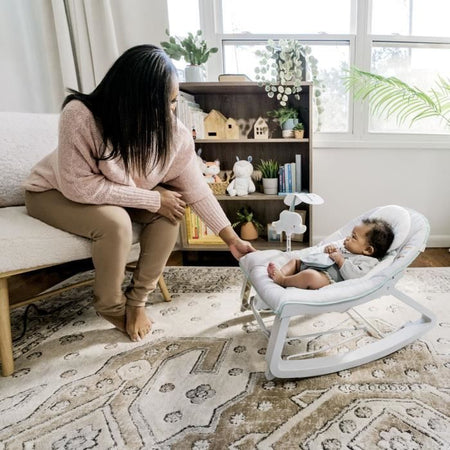Sdraietta INGENUITY 3in1 Keep Cozy - Tessitore, vibrazioni lenitive, 2 posizioni reclinabili, fino a 18 chili