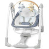 INGENUITY Altalena portatile Swing 'n Go - Arco attività rimovibile in legno proveniente da fonti sostenibili - 5 velocità - Per bambini