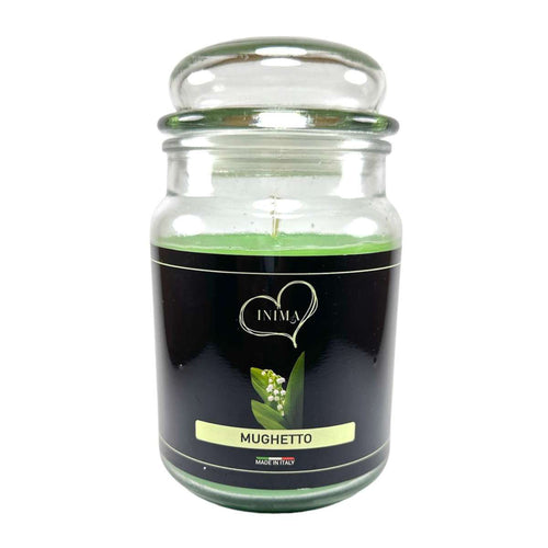 Candela Profumata al Mughetto 750 gr 150 ore - INIMA