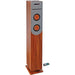Tour lettore CD INOVALLEY HP34-CD-WOOD - Bluetooth - 100 W - USB - Legno e grigio
