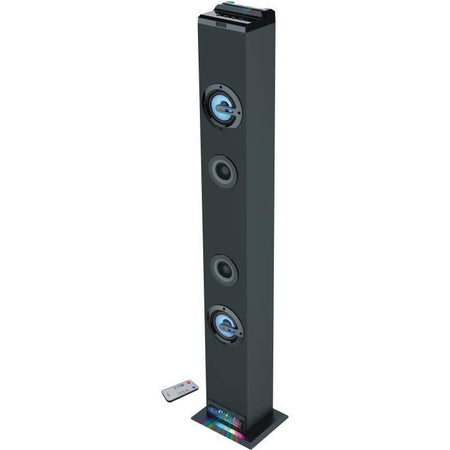 Torre audio Bluetooth - INOVAALLEY - HP58BTH - 60W - Bluetooth V4.1 - Luci - FM - AUX-IN - Supporto rimovibile - Telecomando incluso