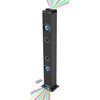 Torre audio Bluetooth - INOVAALLEY - HP58BTH - 60W - Bluetooth V4.1 - Luci - FM - AUX-IN - Supporto rimovibile - Telecomando incluso