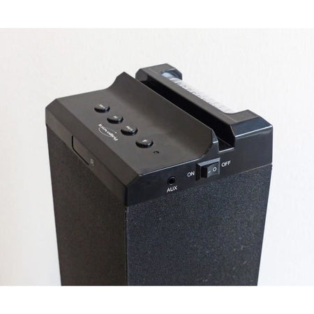 Torre audio Bluetooth - INOVAALLEY - HP58BTH - 60W - Bluetooth V4.1 - Luci - FM - AUX-IN - Supporto rimovibile - Telecomando incluso