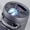 INOVALLEY KA02 BOWL - Altoparlante luminoso Bluetooth 400W - Funzione karaoke - Sfera caleidoscopio LED multicolore - Porta USB, Micro-SD