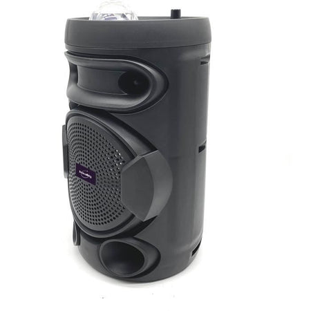 INOVALLEY KA02 BOWL - Altoparlante luminoso Bluetooth 400W - Funzione karaoke - Sfera caleidoscopio LED multicolore - Porta USB, Micro-SD
