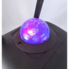 INOVALLEY KA116BOWL - Altoparlante luminoso Bluetooth 450W - Funzione karaoke - Sfera caleidoscopio LED multicolore - Porta USB