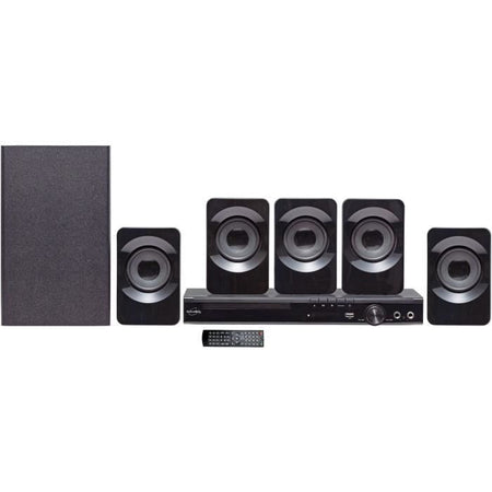 Home Cinema 5.1 con base BASSE - INOVALLEY - Bluetooth - Funzione DVD Player