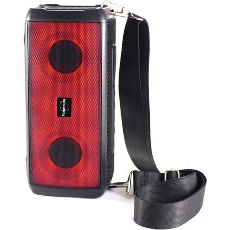 Altoparlante luminoso Bluetooth - INOVAALLEY - HP345-B - 10W - LED - Bluetooth V5.3 - Micro - TWS - FM - USB 2.0 - micro SD - AUX-IN