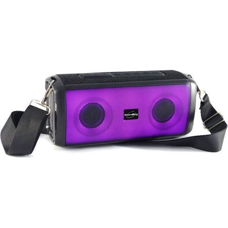 Altoparlante luminoso Bluetooth - INOVAALLEY - HP345-B - 10W - LED - Bluetooth V5.3 - Micro - TWS - FM - USB 2.0 - micro SD - AUX-IN