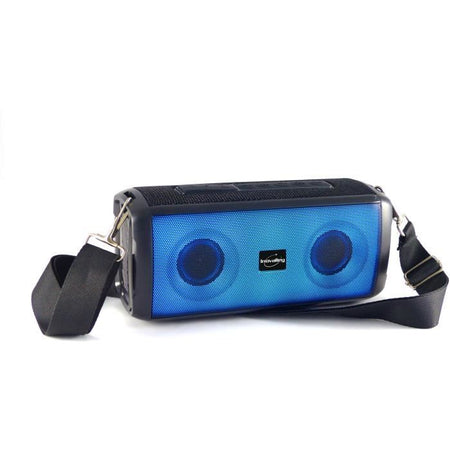 Altoparlante luminoso Bluetooth - INOVAALLEY - HP345-B - 10W - LED - Bluetooth V5.3 - Micro - TWS - FM - USB 2.0 - micro SD - AUX-IN