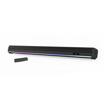 Soundbar luminosa - INOVAALLEY - BS11 -60W - LED - Bluetooth V5.0 - HDMI - USB 2.0 - micro SD - FM - batteria 2400mAh