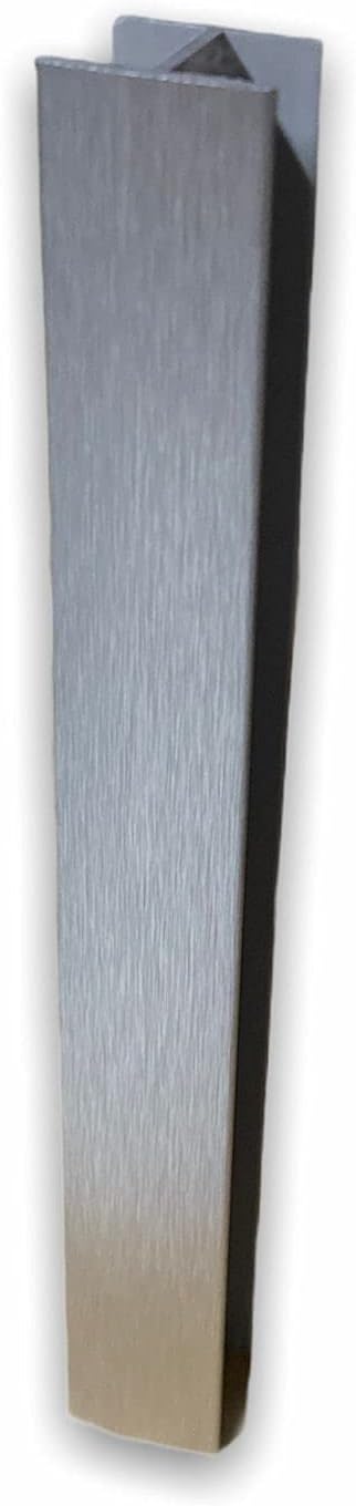 GIUNZIONI per Zoccolo Cucina Confezione da 4 Pezzi 15H INOX