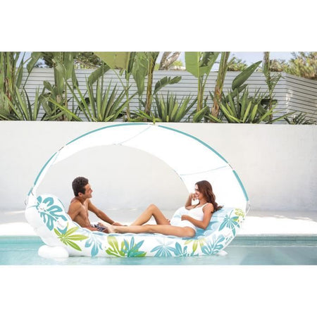 Materasso gonfiabile per piscina Intex Lounge Hamac Tropical