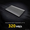 Disco rigido esterno SSD - INTENSO - PREMIMUM - 512GB - Grigio