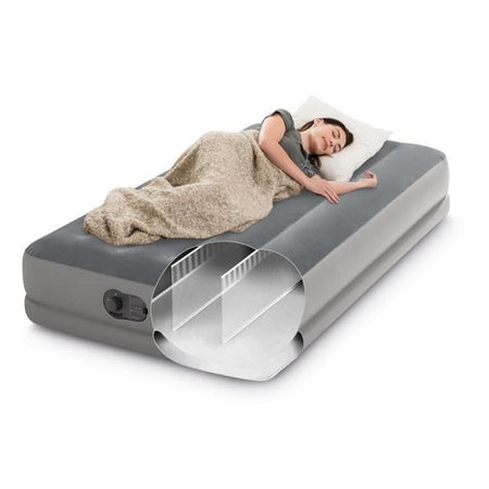 Materasso gonfiabile di prestigio - Intex - 64112 - Pompa flessibile a medio aumento - elettrico - 1 persona