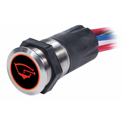 Interrutt. A Led Blu-Rosso Off-(On)