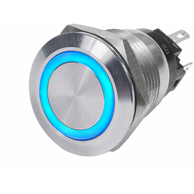 Interruttore A Led Blu Off-On