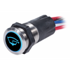 Interruttore A Led Blu-Rosso Off-On