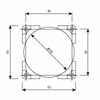 Interruttore On - Off 12/24 V