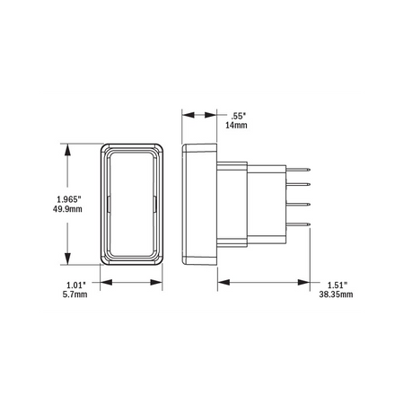 Interruttore On-Off-On
