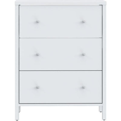 Mobile lavabo - Bianco - 3 cassetti - L64 x P40 x H83 cm - IPSARION