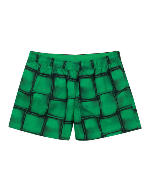 Bottega Veneta Boxer Mare con Stampa Cassette da uomo