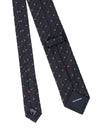JIL SANDER Cravatta 7 cm in Seta Jacquard Jil Sander da uomo