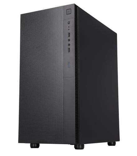 ITEK CASE SYLENT MIDDLE TOWER, PSU 500W 80+ EFF, 2XUSB3, 3X12CM FAN, RIVEST FONOASSORBENTE