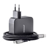 INTENSO POWER ADAPTER INCLUDING CHARGING 140W + DATA CABLE NYLON 2,0M