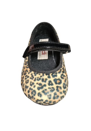 Ballerina bambina Vul-Ladi Candy nero maculato velluto velcro elegance style