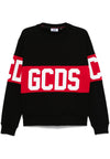 GCDS FELPA BAND LOGO CREWNECK da uomo